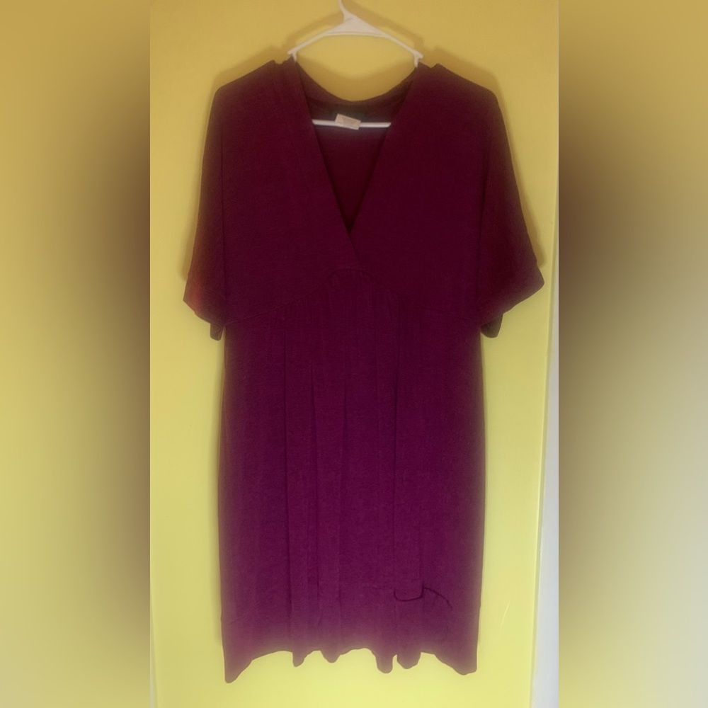 Purple dress